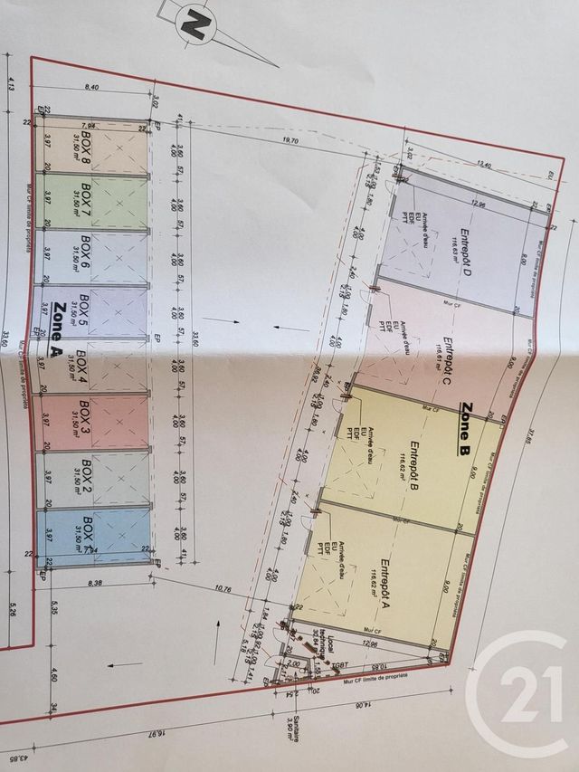 Parking à louer - 31,50 m2 - Bretignolles Sur Mer - 85 - PAYS-DE-LOIRE